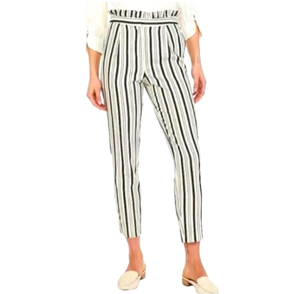 Express paper bag ankle high rise Pants